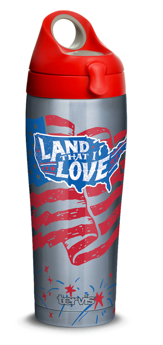 Land That I Love Stainless Steel With Water Bottle Lid - AtlanticCoastSports