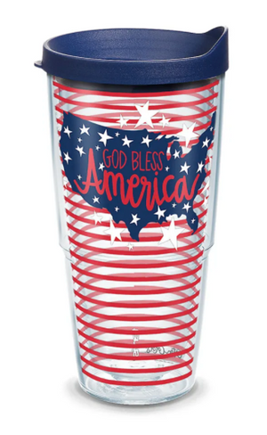 Coton Colors™ - God Bless America Coton Colors Wrap With Travel Lid - AtlanticCoastSports