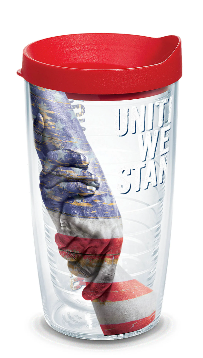 Stronger Together United We Stand Wrap With Travel Lid - AtlanticCoastSports