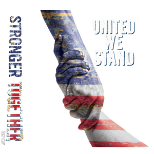 Stronger Together United We Stand Wrap With Travel Lid - AtlanticCoastSports