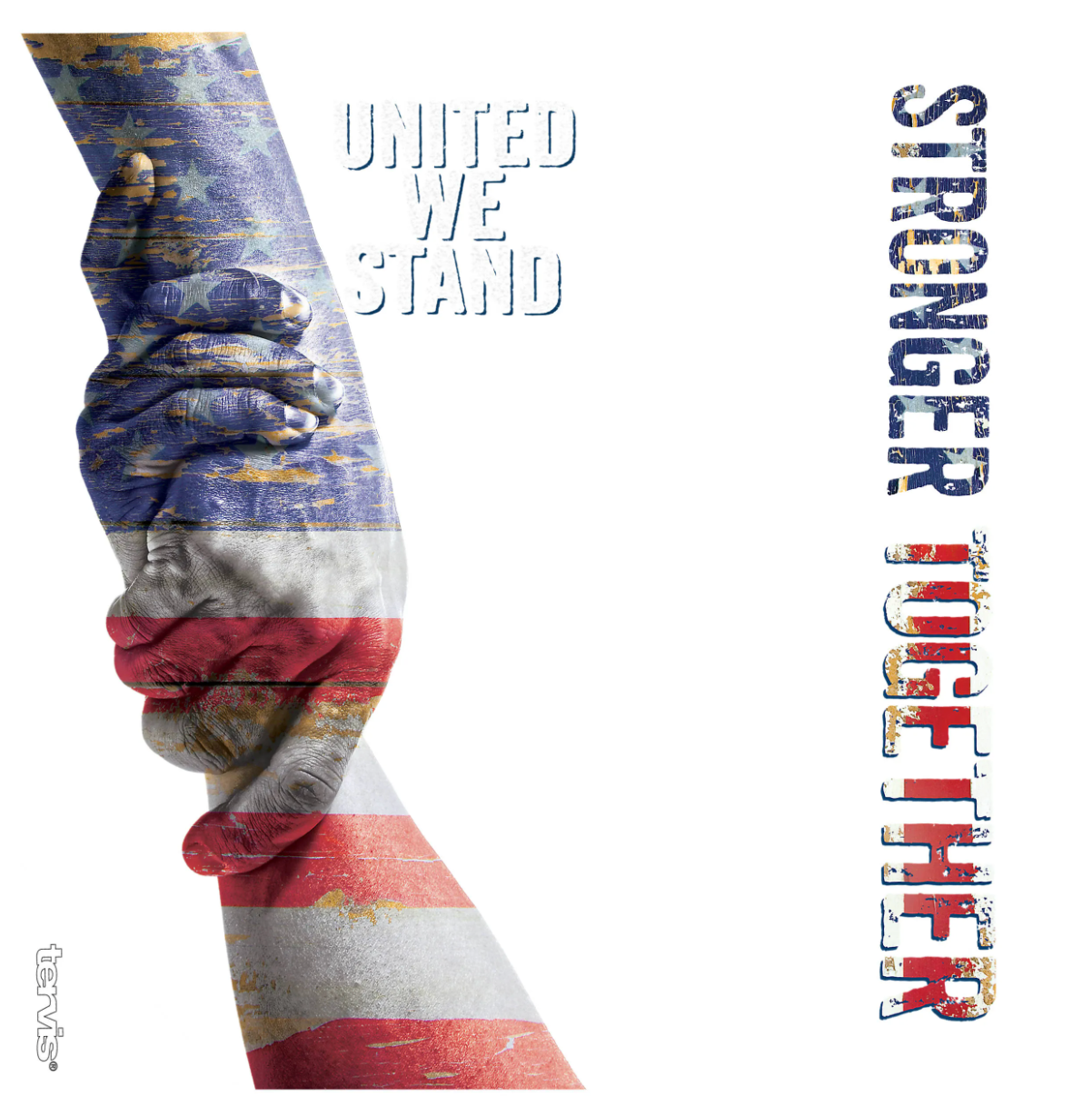 Stronger Together United We Stand Wrap With Water Bottle Lid - AtlanticCoastSports