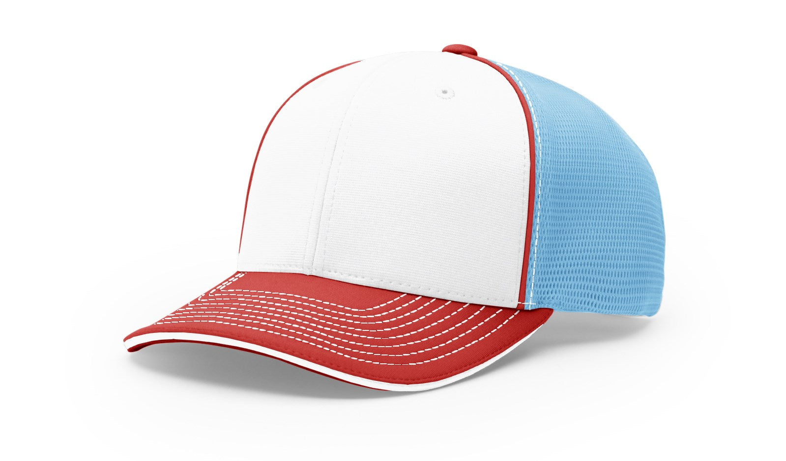 Richardson 172 Sport Mesh R-FLEX 12 red Colors Embroidery Available - AtlanticCoastSports