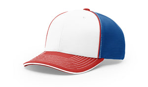 Richardson 172 Sport Mesh R-FLEX 12 red Colors Embroidery Available - AtlanticCoastSports