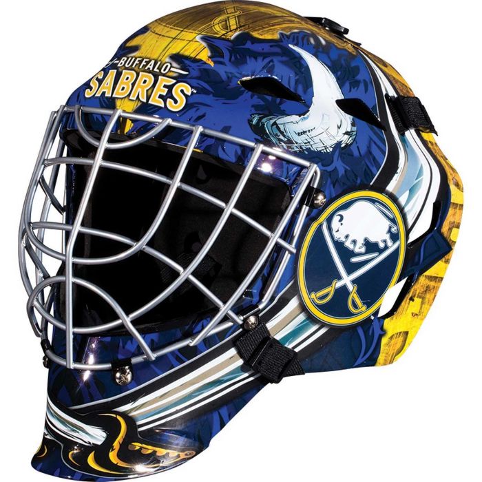 buffalo sabres football helmet Franklin Mini Goalie Mask Official Licensed product Authentic scale model Dominik Hasek Autographed Signed Buffalo