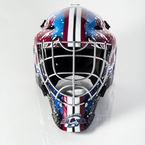 Franklin Sports Youth New York Rangers GFM 1500 Street Hockey Goalie Face  Mask