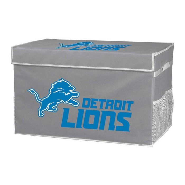 Detroit Lions NFL® Collapsible Storage Footlocker Bins - AtlanticCoastSports