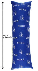 NCAA Duke Blue Devils Printed Body Pillow - AtlanticCoastSports