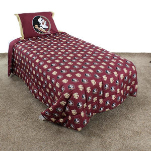 NCAA Florida State Seminoles Reversible Comforter Set - AtlanticCoastSports