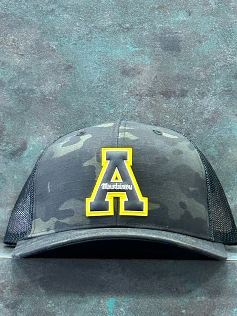 App State Mountaineers Richardson PVC Patch Hats - AtlanticCoastSports