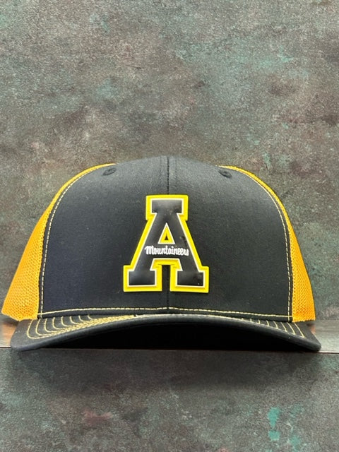 App State Mountaineers Richardson PVC Patch Hats - AtlanticCoastSports