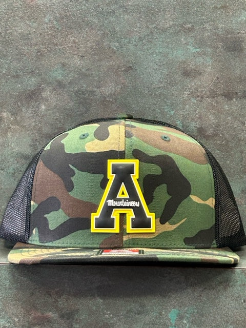 App State Mountaineers Richardson PVC Patch Hats - AtlanticCoastSports