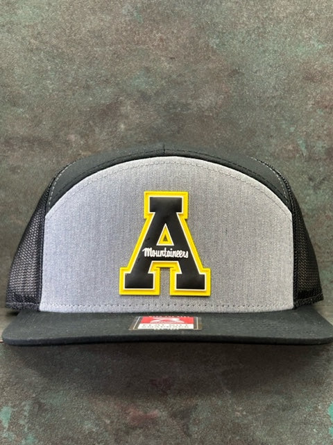 App State Mountaineers Richardson PVC Patch Hats - AtlanticCoastSports