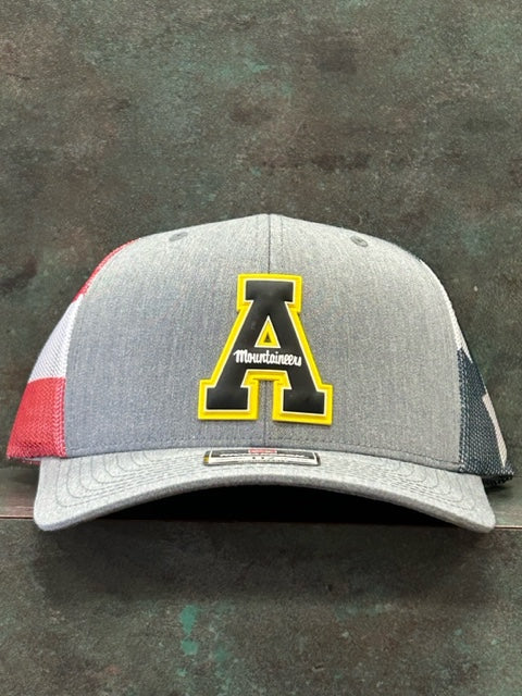 App State Mountaineers Richardson PVC Patch Hats - AtlanticCoastSports