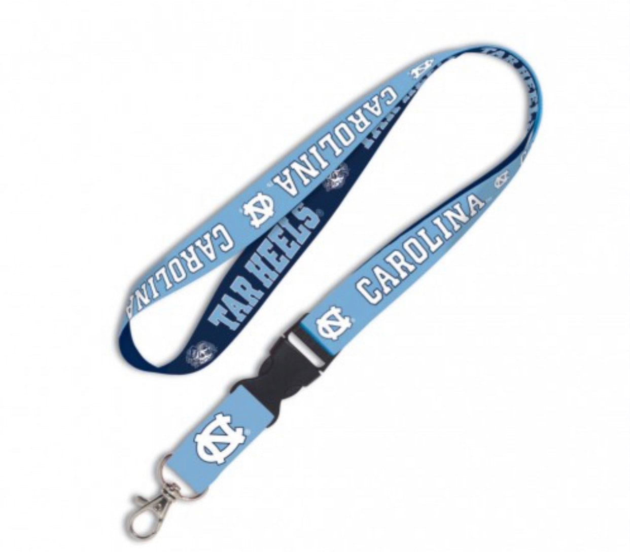 NORTH CAROLINA, UNIVERSITY OF LANYARD W/DETACHABLE BUCKLE 1" - AtlanticCoastSports