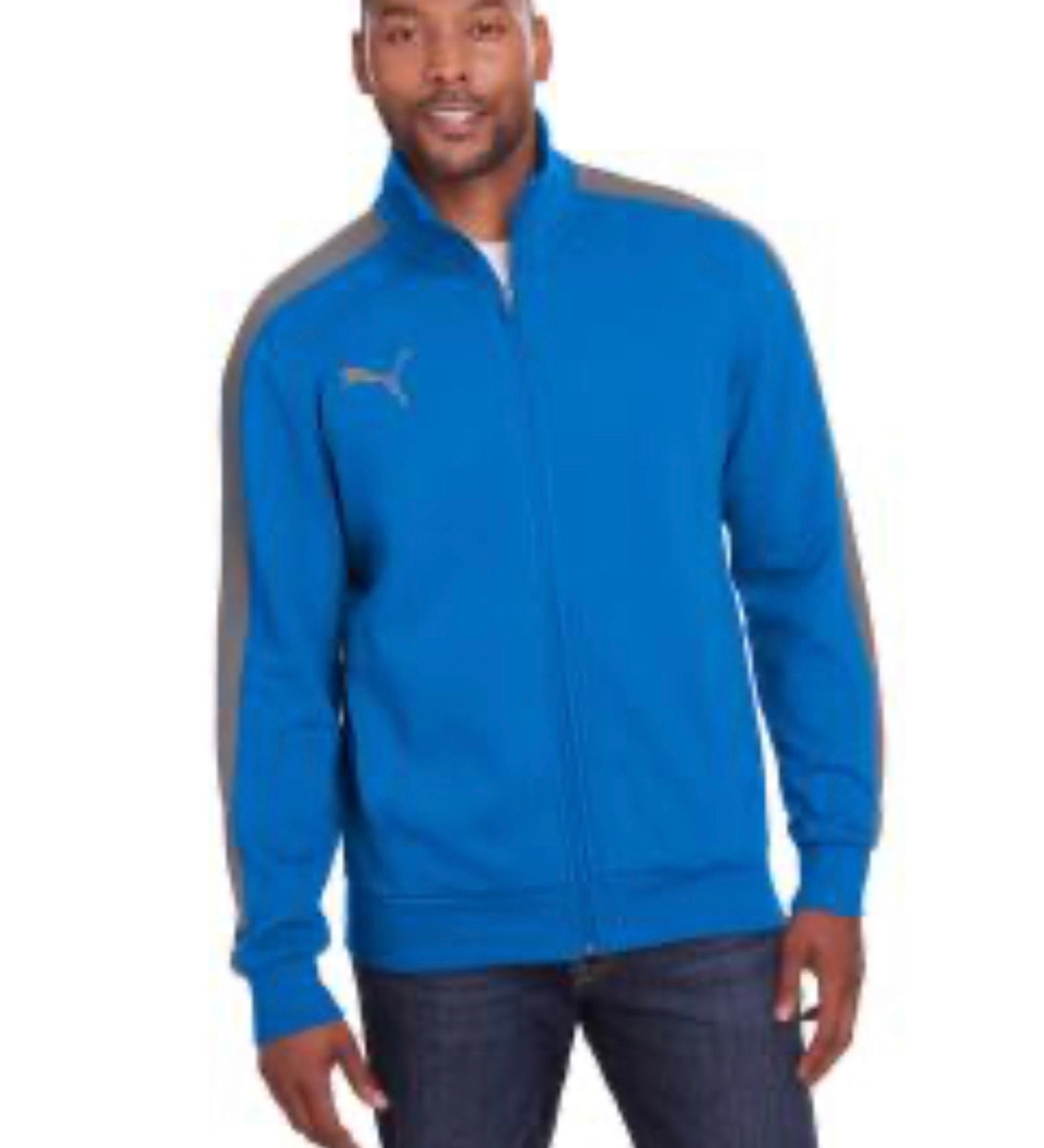 Puma Sport Adult Puma P48 Fleece Track Jacket 597021 - AtlanticCoastSports