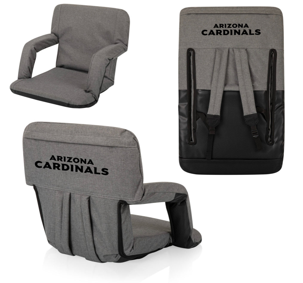 Arizona Cardinals Ventura Portable Reclining Stadium Seat - AtlanticCoastSports