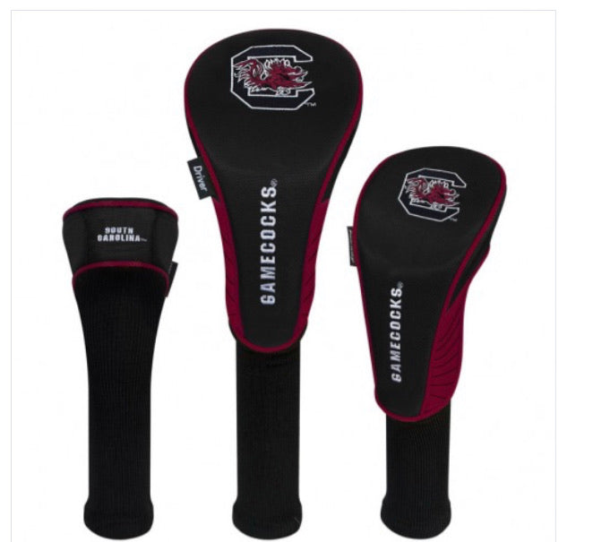 South Carolina Gamecocks 3 Set Golf Headcover - AtlanticCoastSports