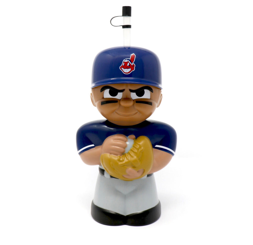 Cleveland Indians Big Sip Water Bottle - AtlanticCoastSports