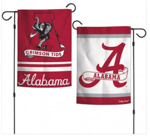 Alabama Roll Tide  2 Sided Garden Flag 12.5" X 18" - AtlanticCoastSports