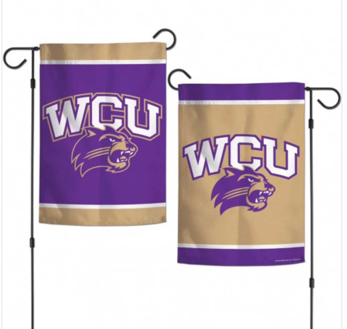 Western Carolina 2 Sided Garden Flag 12.5" X 18" - AtlanticCoastSports