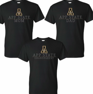 Appalachian State Mountaineers Mom/Dad T’s - AtlanticCoastSports