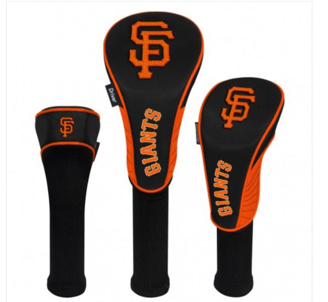 San Francisco Giants Set of Three Golf Head Covers - AtlanticCoastSports