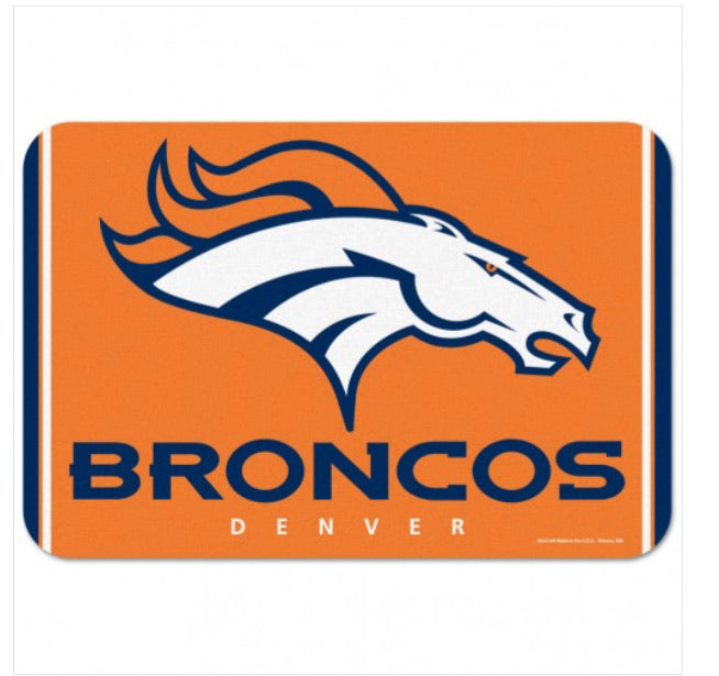 Denver Broncos Door Mat 20" X 30" - AtlanticCoastSports