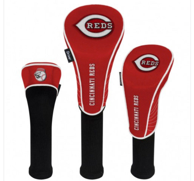 Cincinnati Reds HeadCovers - Set of 3 - AtlanticCoastSports