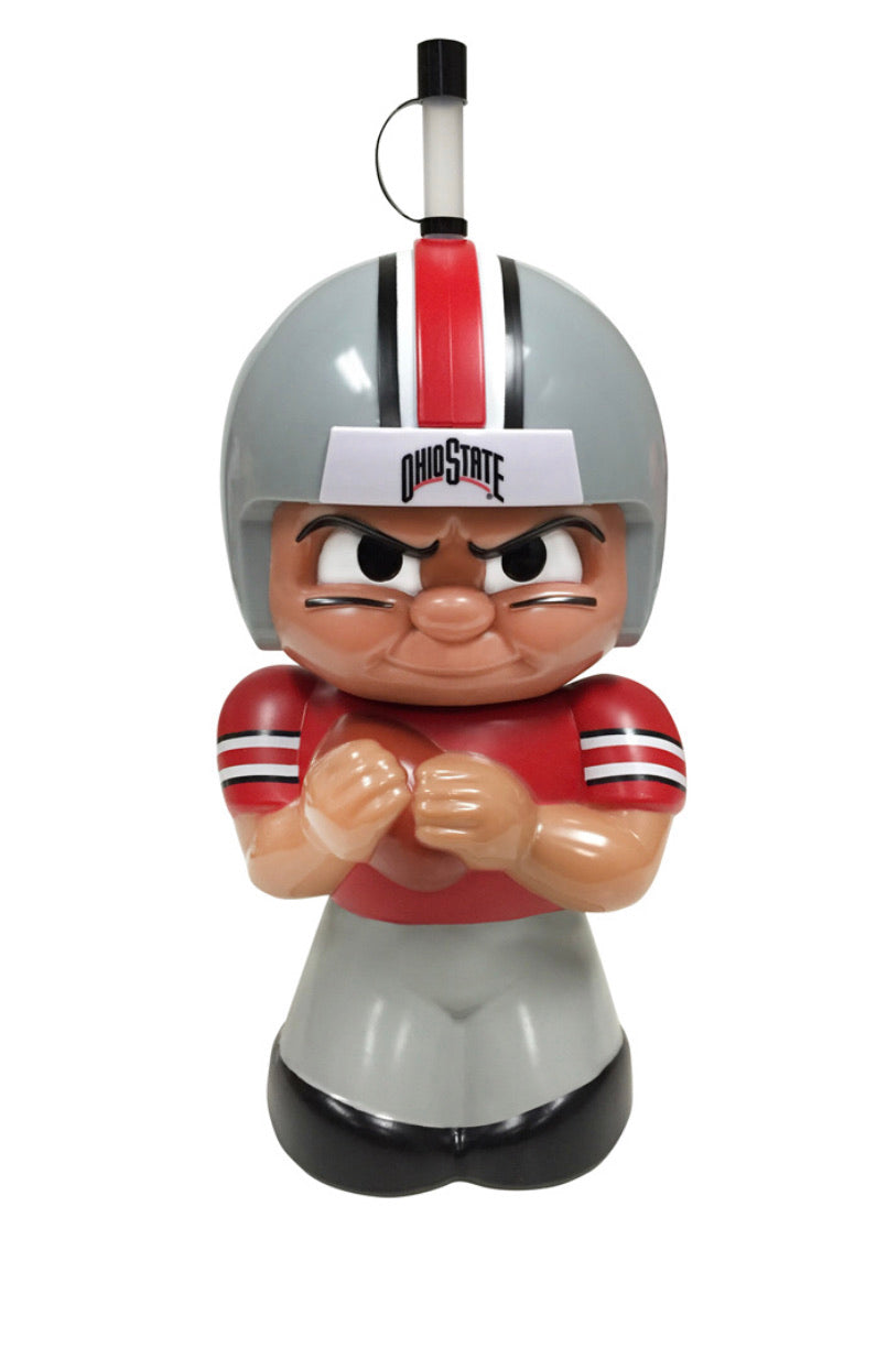 Ohio State Buckeyes Big Sip Water Bottle - AtlanticCoastSports