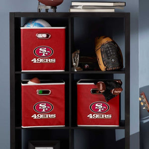 San Francisco 49ers NFL® Collapsible Storage Bins - AtlanticCoastSports