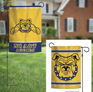 North Carolina A&T 2 Sided Garden Flag 12.5" X 18" - AtlanticCoastSports