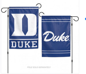 Duke University Garden Flag 2 Sided 12.5" X 18" - AtlanticCoastSports