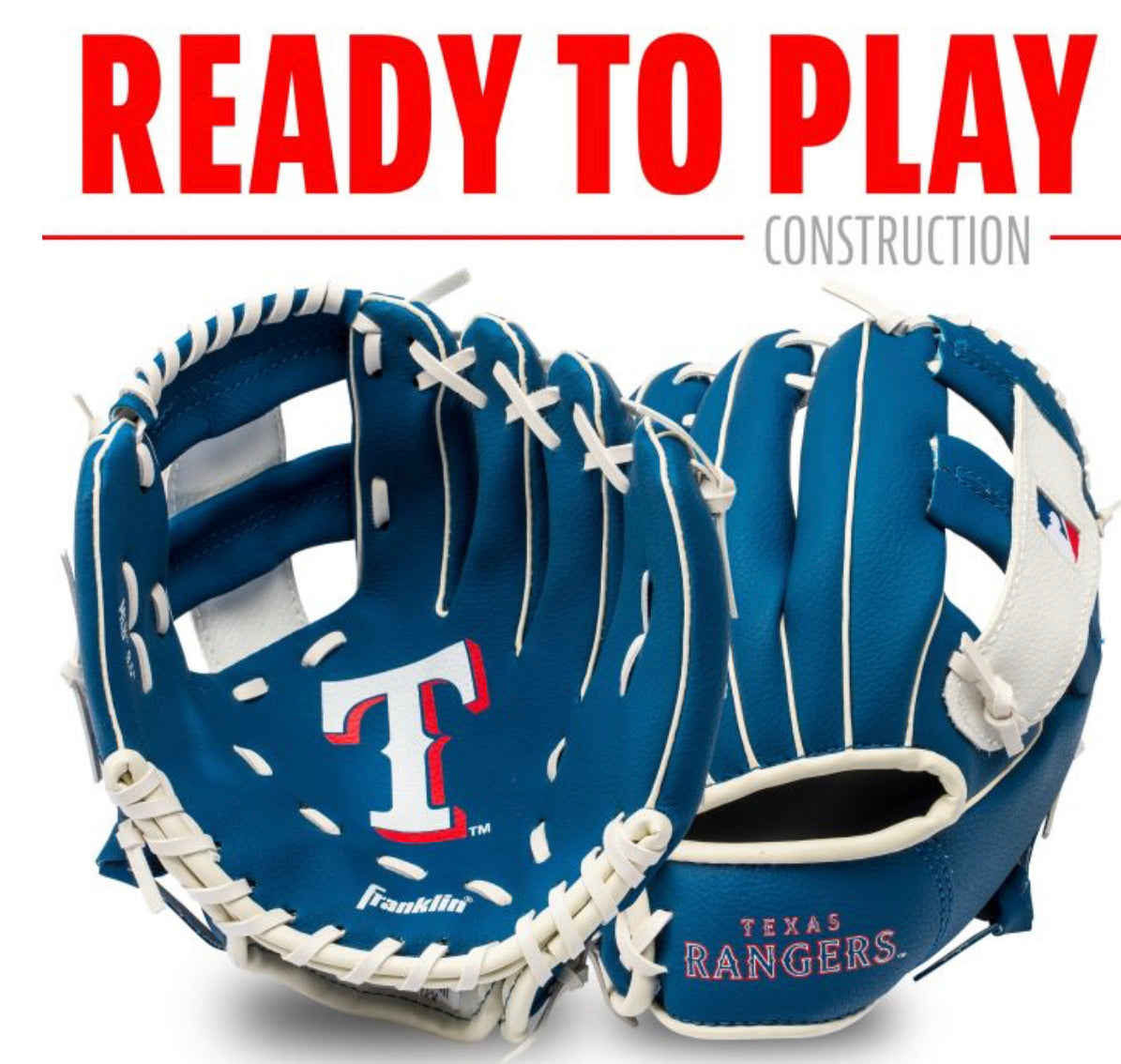 Texas Rangers MLB® Team Glove and Ball Set - AtlanticCoastSports