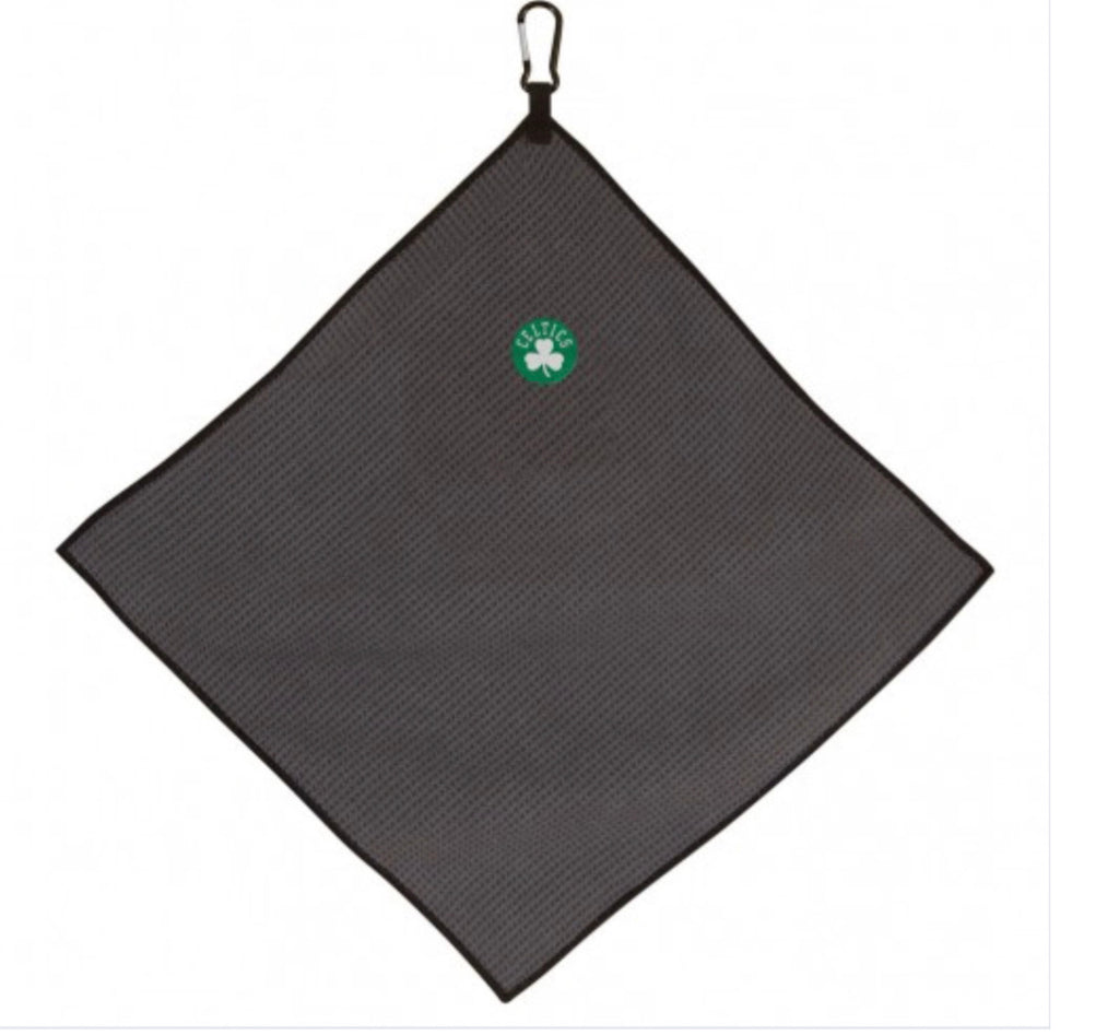Boston Celtics Microfiber Golf Towel  15" X 15" - AtlanticCoastSports