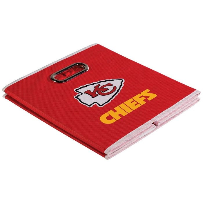 Kansas City Chefs NFL® Collapsible Storage Bins - AtlanticCoastSports