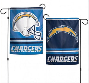 Los  Angels Chargers 2 Sided Garden Flag 12.5" X 18" - AtlanticCoastSports