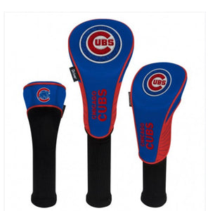 Chicago Cubs 3 Set Golf Headcovers - AtlanticCoastSports