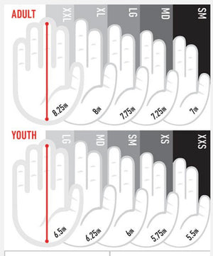 Franklin 2ND-SKINZ Batting Gloves 6 Colors Available - AtlanticCoastSports