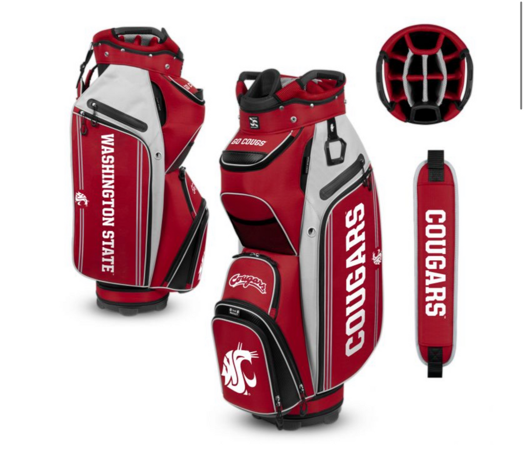 Washington State Cougars Golf Bag - The Bucket Cart Bag - AtlanticCoastSports
