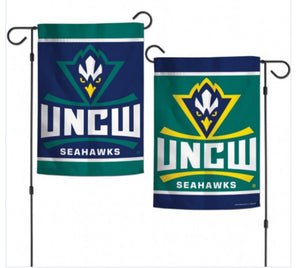 UNC Wilmington 2 Sided Garden Flag 12.5" X 18" - AtlanticCoastSports