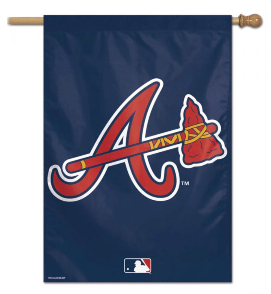 Atlanta Braves Vertical Flag 28” X 40” - AtlanticCoastSports