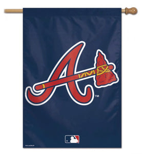 Atlanta Braves Vertical Flag 28” X 40” - AtlanticCoastSports