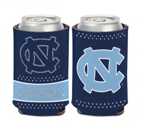 NORTH CAROLINA, UNIVERSITY OF BLING CAN COOLER 12 OZ. - AtlanticCoastSports