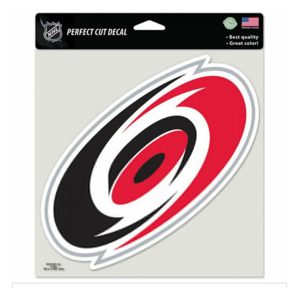 Carolina Hurricanes Perfect Cut Color Decal 8” X 8” - AtlanticCoastSports