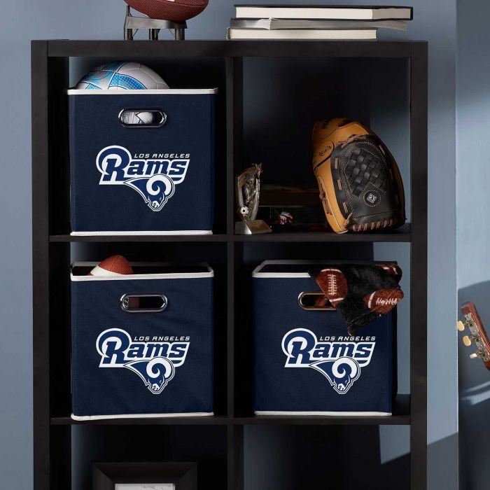 LA Rams NFL® Collapsible Storage Bins - AtlanticCoastSports