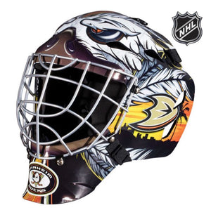 Anaheim Ducks Franklin GFM 1500: NHL® Team Goalie  Helmet - AtlanticCoastSports