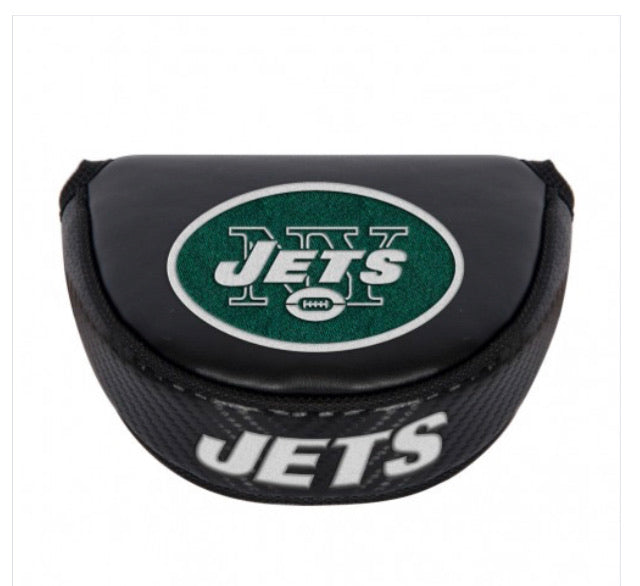 New York Jets Golf Putter Mallet Head Cover - AtlanticCoastSports