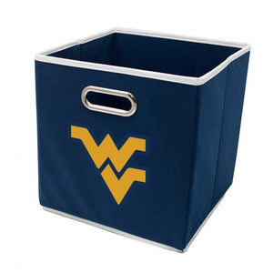 West Virginia Mountaineers  Collapsible Storage Bins - AtlanticCoastSports