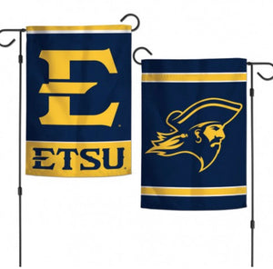 East Tennessee State 2 Sided Garden Flag 12.5" X 18" - AtlanticCoastSports