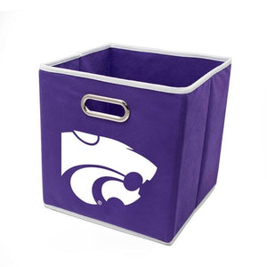 Kansas State Collapsible Storage Bins - AtlanticCoastSports